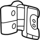 Mopar 68417840AA Lower Bracket, Passenger Side