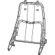 Mopar 68236633AA Seat Back Frame, Front Driver Side