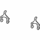 Mopar 68468060AB Tow Hook, Orange, Front