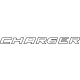 Mopar 68216156AB Nameplate, Black, Rear