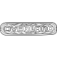 Mopar 68377435AB Nameplate, Rear