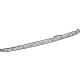 Mopar 68544004AA Molding, Black, Rear Upper