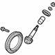 Mopar 68455366AA Pinion Gear, Rear