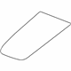 Mopar 68247413AA Decal, Black, Front