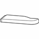 Mopar 1NH621DVAA Armrest, Gray, Front Passenger Side