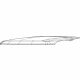 Mopar 68465258AC Hood, Front