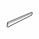 Mopar 6QE36SZ0AC Body Side Molding, Rear Passenger Side