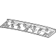 Mopar 6VJ47SA5AB Rear Trim, Gray