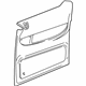 Mopar RU131QLAC Door Trim Panel, Navy Blue