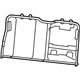 Mopar 68092040AA Seat Back Frame, Rear Passenger Side