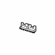 Mopar 6NR13RN8AB Hinge Cover, Brown, Front Upper