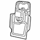Mopar 5ZF62RN8AB Trim Cover, Brown