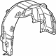 Mopar 68450818AB Wheelhouse Liner, Rear Passenger Side