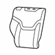 Mopar 6SF72PXRAA Seat Back Cover, Rear Passenger Side