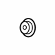 Mopar 6106164AA Exhaust Pipe Nut