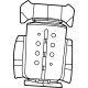 Mopar 68346539AB Seat Back Heater, Front Upper