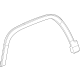 Mopar 6PZ80GXHAD Wheel Flare, Front Passenger Side