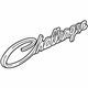 Mopar 68214652AA Nameplate, Front
