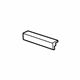 Mopar 6NR34RN8AA Front Trim, Brown, Center