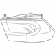 Mopar 68324932AD Headlamp Assembly, Black, Front Passenger Side