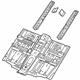 Mopar 68102806AB Front Floor Pan
