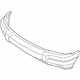 Mopar 5JF81ZSPAC Bumper Cover, Gray, Front