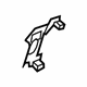 Mopar 68030697AA Latch Support, Driver Side