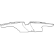 Mopar 68110727AD Defroster Duct, Front
