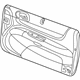Mopar RU221L5AJ Door Trim Panel, Taupe, Front Inner Passenger Side