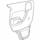 Mopar 1QJ261T9AF Door Trim Panel, Rear