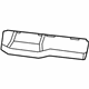 Mopar 68050618AA Seat Cushion Pad, Rear Passenger Side