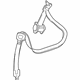 Mopar XB261L5AB Lap & Shoulder Belt, Taupe, Rear Passenger Side