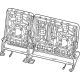 Mopar 68420228AE Seat Back Frame, Rear