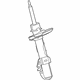 Mopar 68373948AD Strut, Front Passenger Side