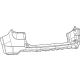 Mopar 68548979AB Bumper Cover, Rear Upper