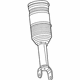 Mopar 4877146AH Air Spring, Front Passenger Side