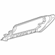 Mopar 5MG46DX9AC Bezel, Gray, Front