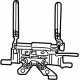 Mopar 68462731AC Headrest Guide, Rear