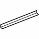 Mopar 68082814AB Lower Weatherstrip, Rear