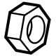 Mopar 6511578AA Steering Wheel Nut