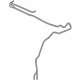 Mopar 68297786AA Hose Assembly, Front
