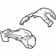 Mopar 6WK44DX9AB Upper Column Cover