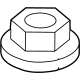 Mopar 6107068AA Tail Lamp Assembly Nut