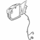 Mopar 68365136AA Mirror, Front Passenger Side