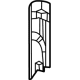 Mopar 6ER96TX7AB Rear Pillar Trim