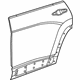 Mopar 68102842AB Outer Panel, Rear Passenger Side