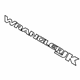 Mopar 6PA96CA1AA Decal, Silver, Front