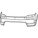 Mopar 68548968AA Bumper Cover, Front Upper