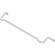 Mopar 68184226AA Stabilizer Bar, Rear