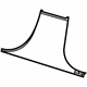 Mopar 7AG43DX9AA Lower Center Pillar Trim, Black